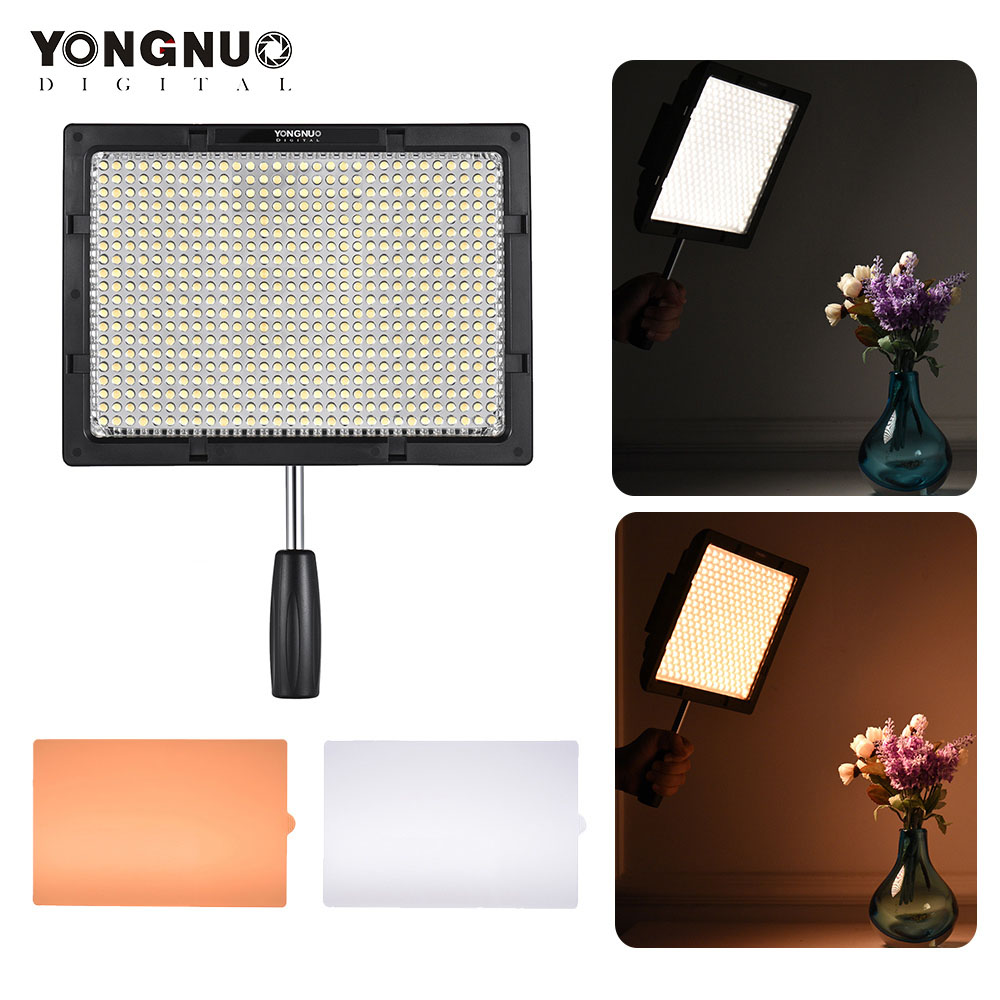 YONGNUO YN600S LED Camera Video Light Photography Lighting Video Light Adjustable Brightness Monochrome temperature 5500k