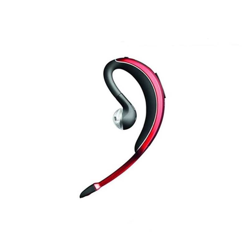 Bluetooth Headset Bluetooth 4.0 Earphone Earhook Type Headset red