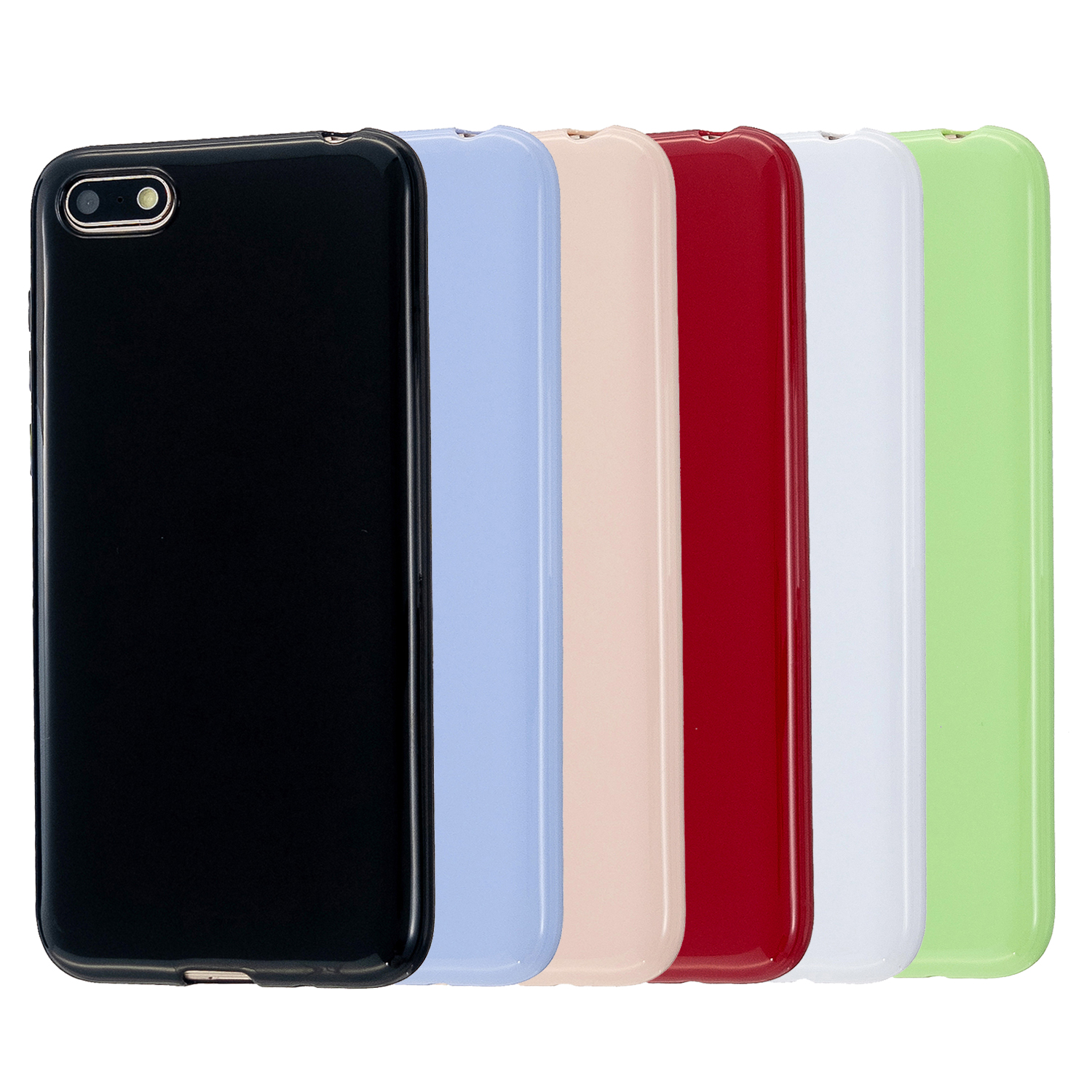 For HUAWEI Y5 2018/2019 TPU Phone Case Simple Profile Delicate Finish ...