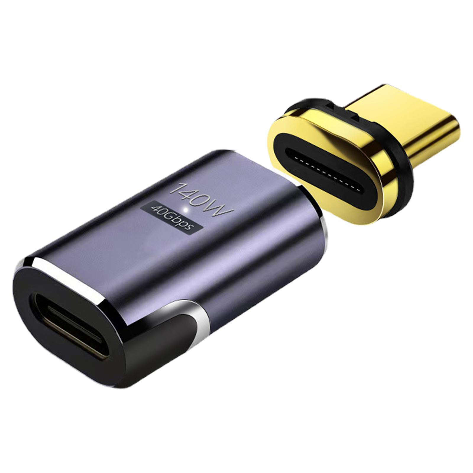 Magnetic Type-C Adapter Usb C Converter Supports Pd 140w Fast Charging