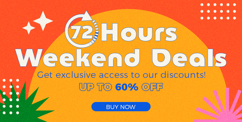 72 Hours Weekend Deals