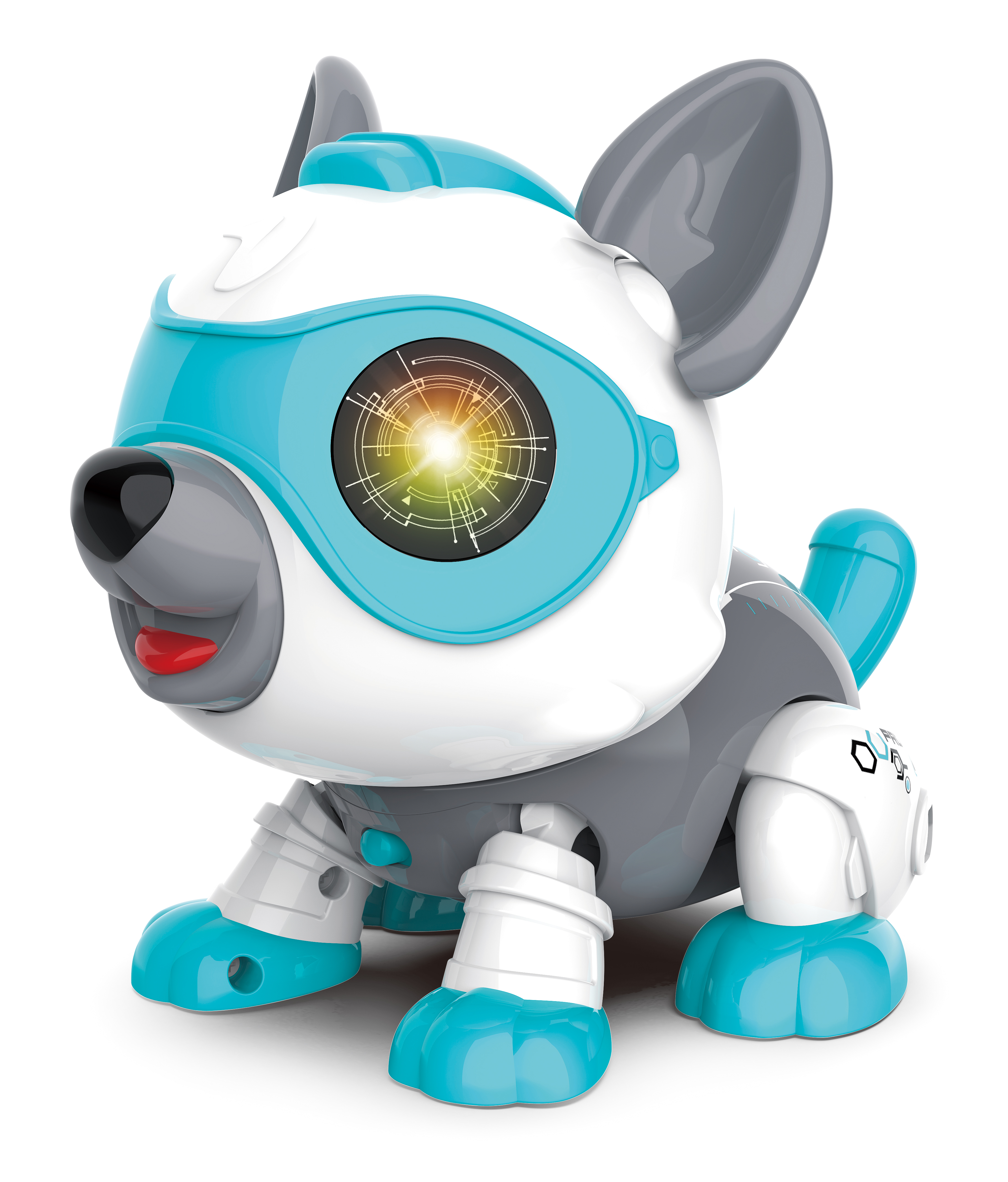 Robot Dog Cute DIY Sing and Dance Parent-child Interactive Toys blue