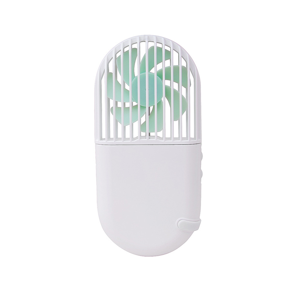 Portable Handheld Spray Humidifying Fan USB Rechargeable Student Fan for Outdoor white_7.8*27.8*16.4mm;