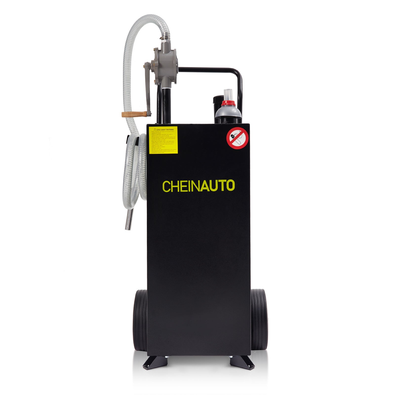 US GARVEE 30 Gallon Gas Caddy Portable Fuel Tank With Pump And Wheels Portable Fuel Storage Tank