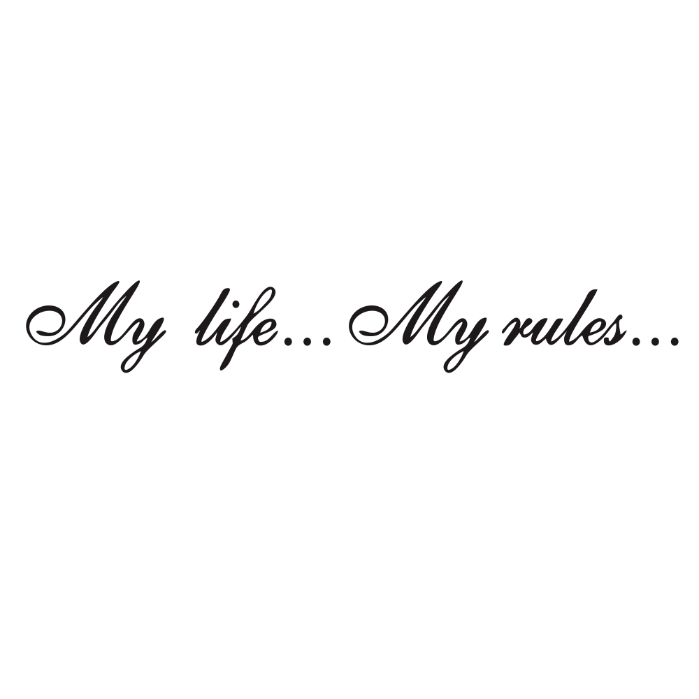 my life my rules t shirt