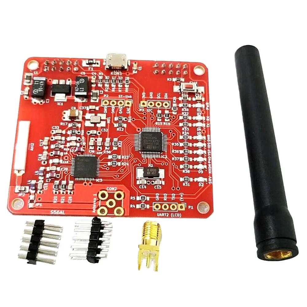 Electronic Component 2.0 MMDVM Hotspot Module Support P25 DMR YSF NXDN For Raspberry Pi Type B 3B 3B+ Red board