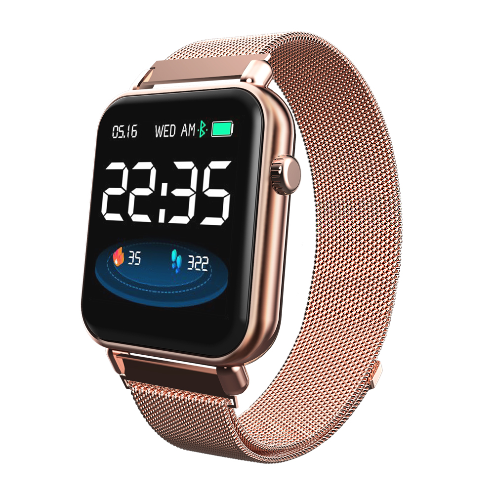 smart bracelet rose gold