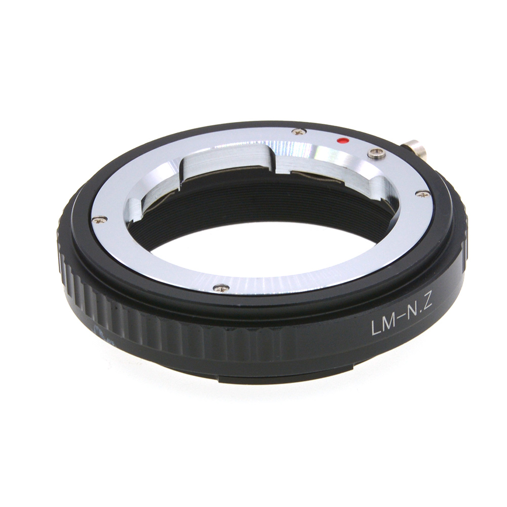LM-Z Lens Mount Adapter Ring for Leica M LM Zeiss M VM Lens to Nikon Z7 Z6 Camera Body Adaptor black