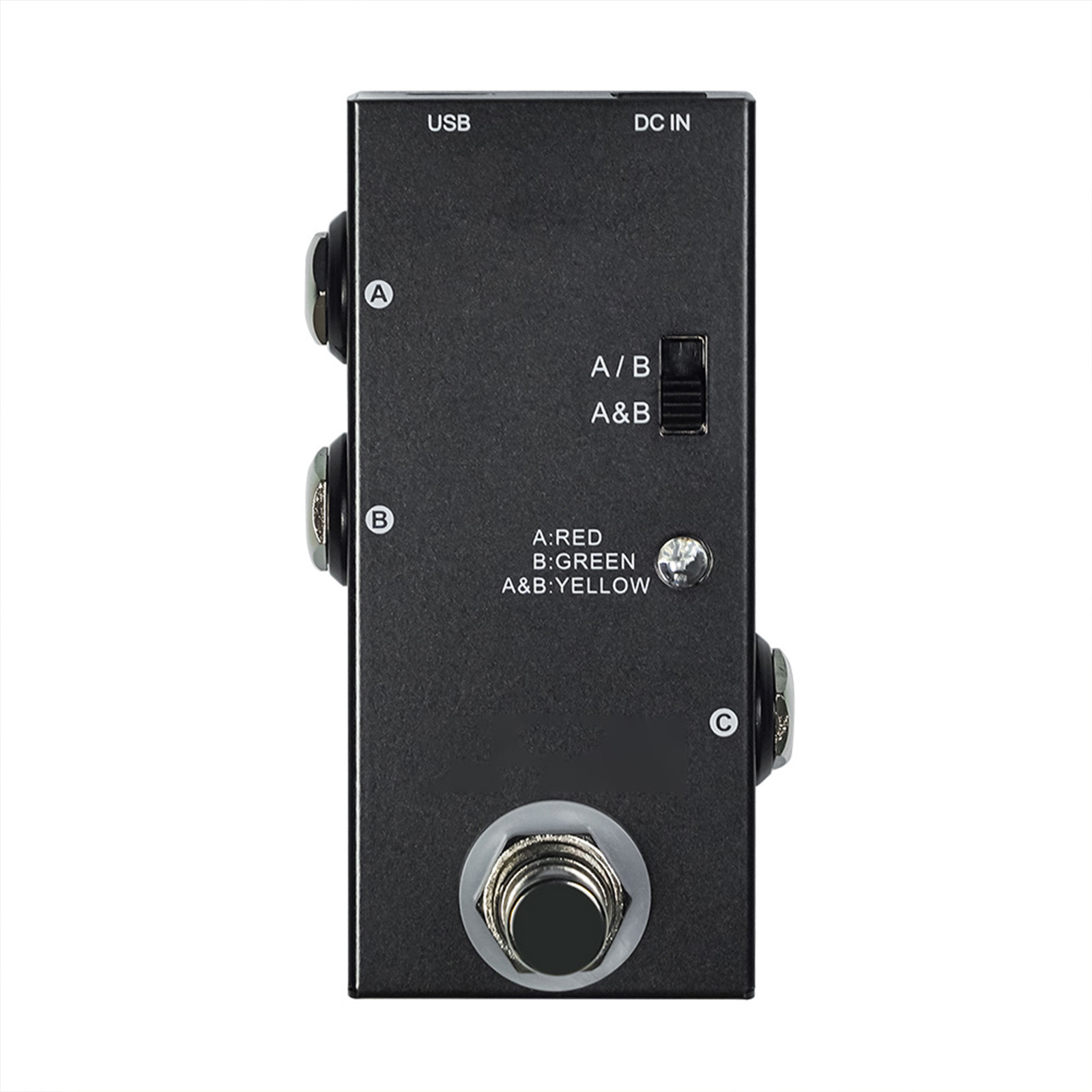 Aby Metal Guitar Effect Pedal Mini Pedal Bidirectional Circuit Selector