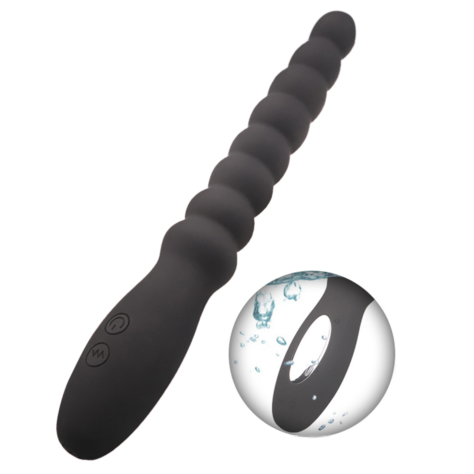 Butt Plug Pull Beads Anal Vibrator Wireless Remote Sex Toys For Women Men Ass Anal Dildo Prostate Massager Butt Plug as picture show
