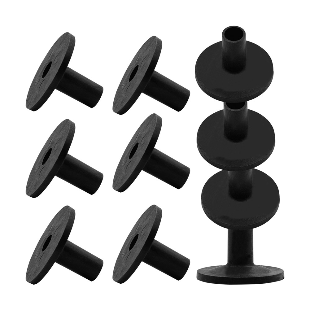10Pcs MD16 Cymbals Holder Pad for Percussion Instruments(Opp) black