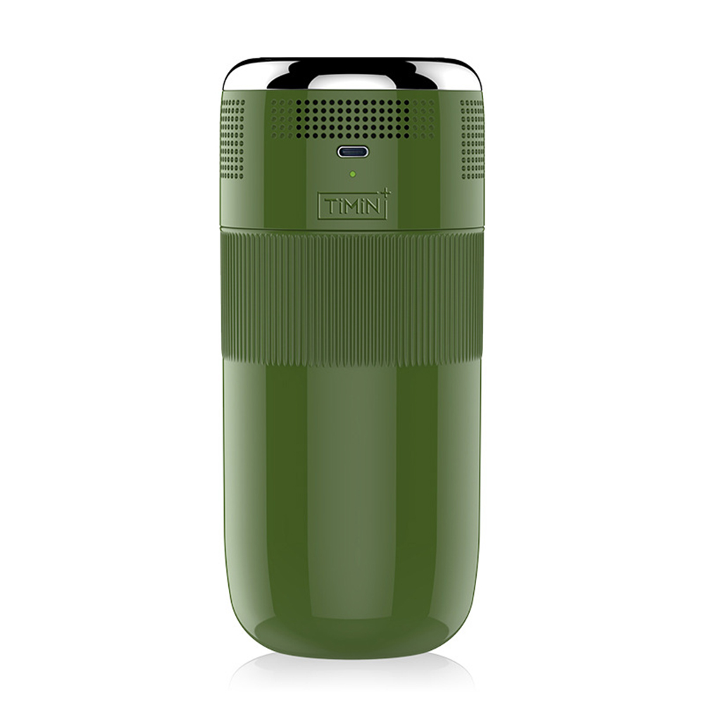 Cooler  Cups Portable Home Outdoor Fast Cooling Usb Plug-in Retro Styke Refrigeration Cup Vintage green