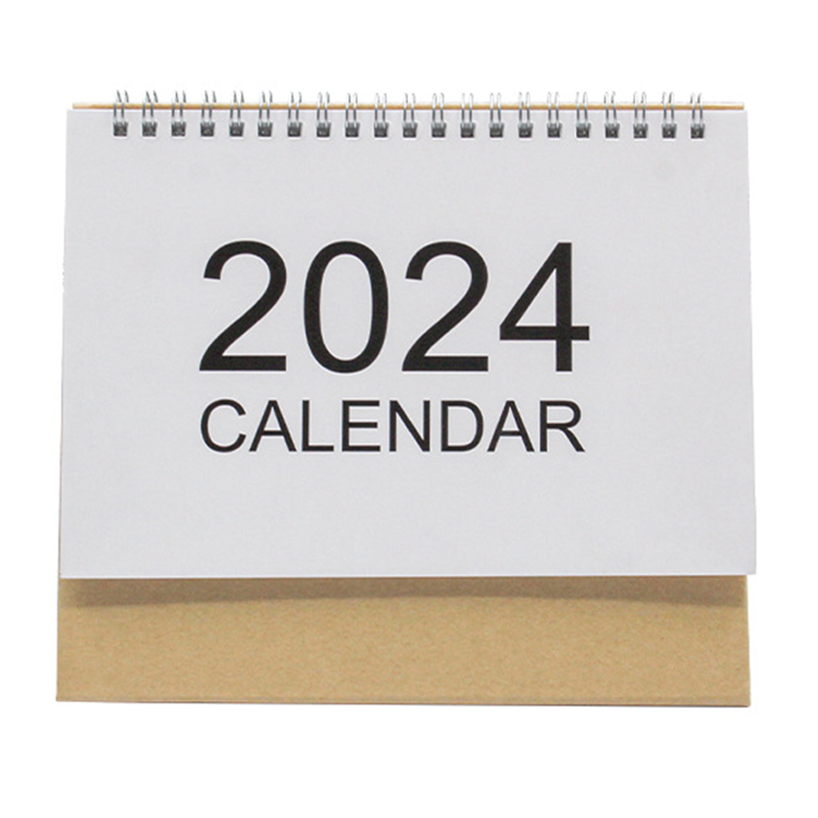 Desk Calendar 2024 Standing Flip Calendar Thick Paper Year Standing Desk Calendar 2024 For Home Office School