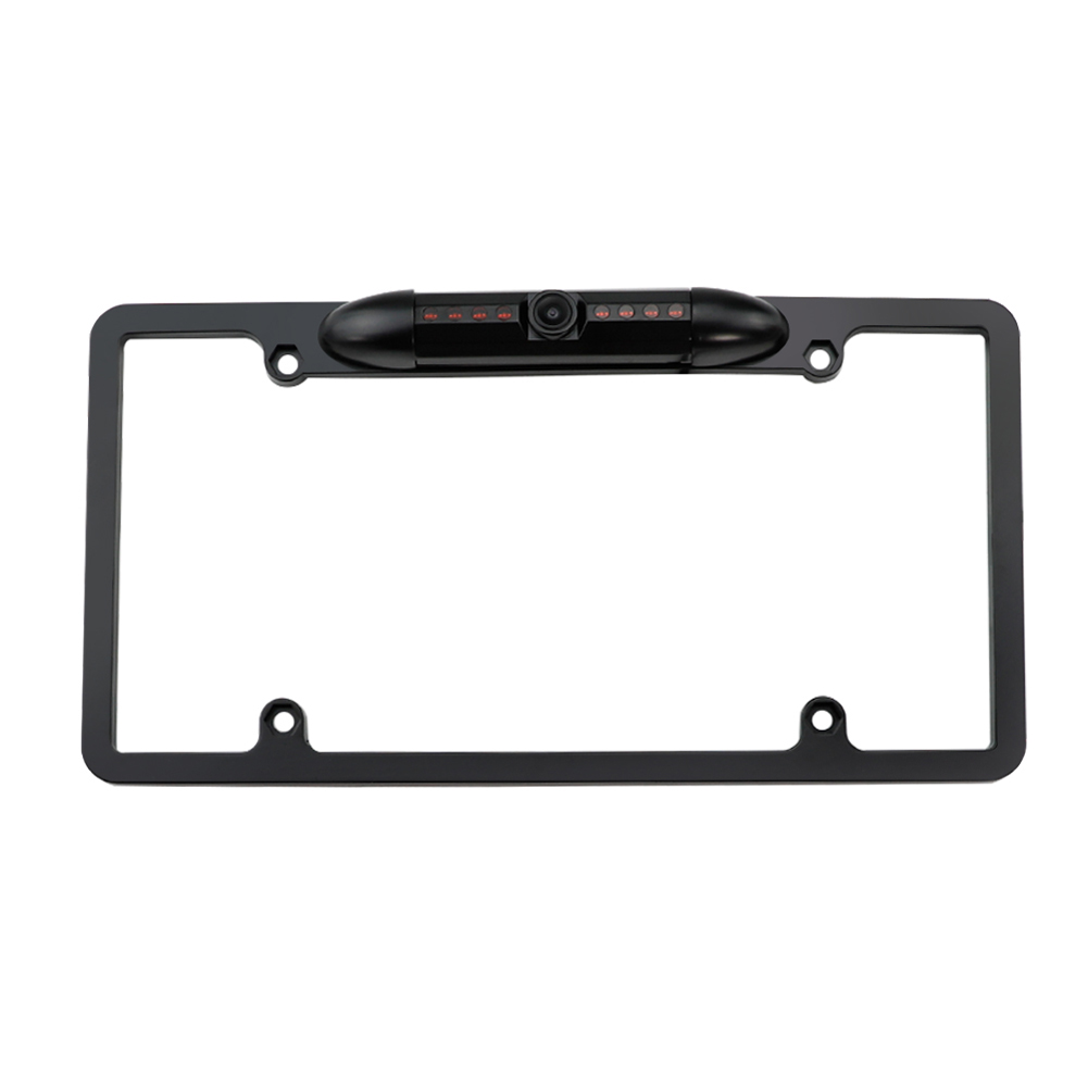Car License Plate Frame Rear View Camera Wide Viewing HD Reversing Camcorder