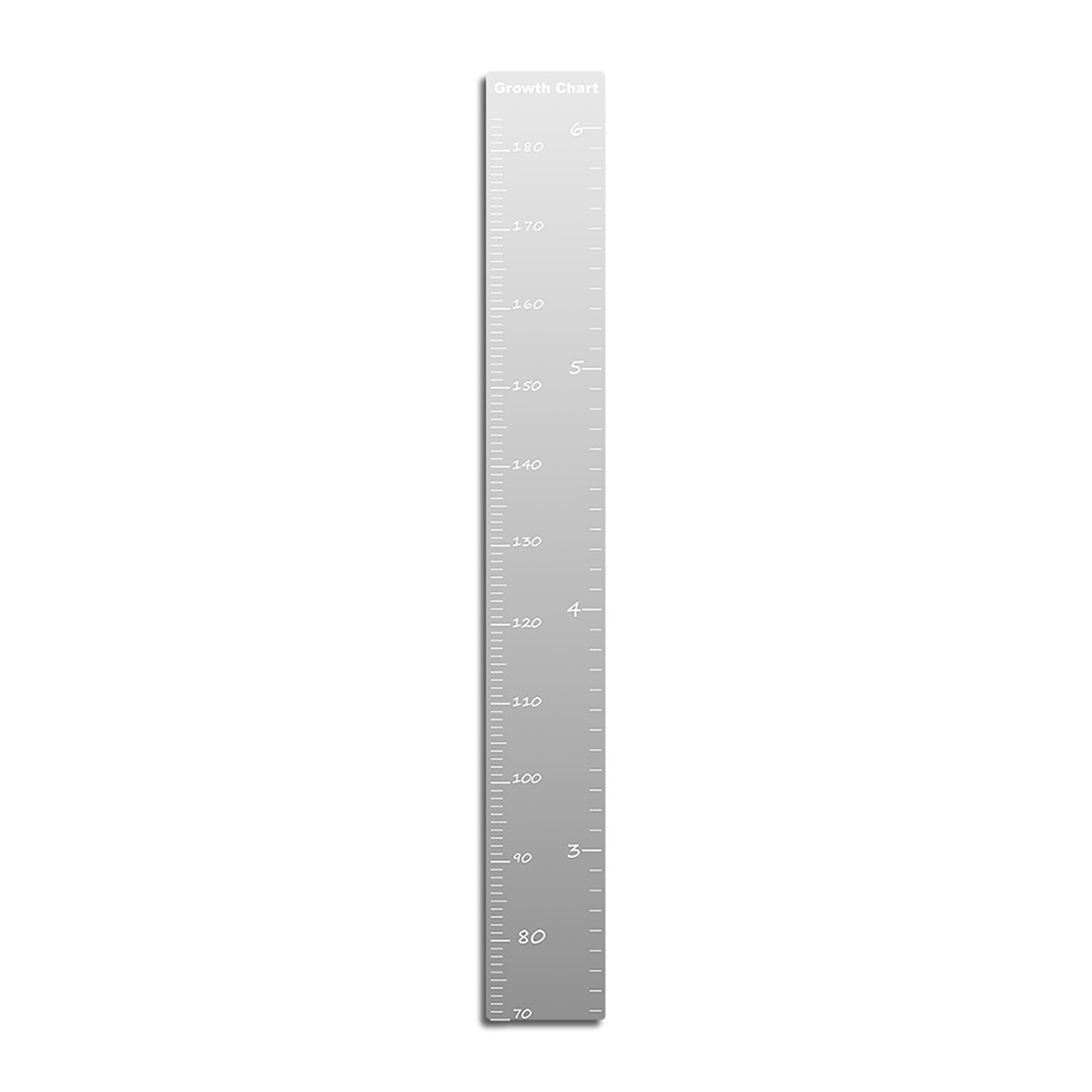 Growth Chart Mirror For Kids Shatterproof Full Body Toddler Mirror For Nursery Bedroom Playroom Wall Decor Mirror