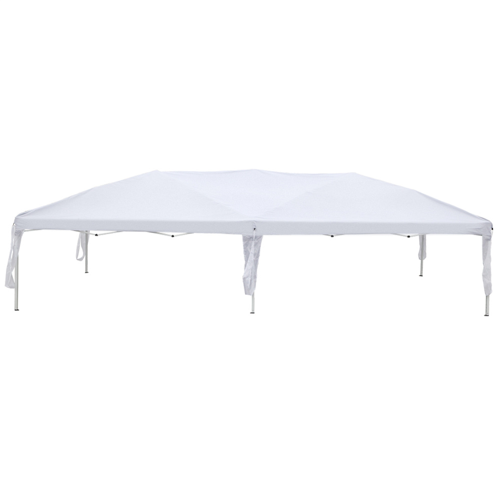 US Outdoor Camping Folding Tent Waterproof 3 Adjustable Height 3x6m White