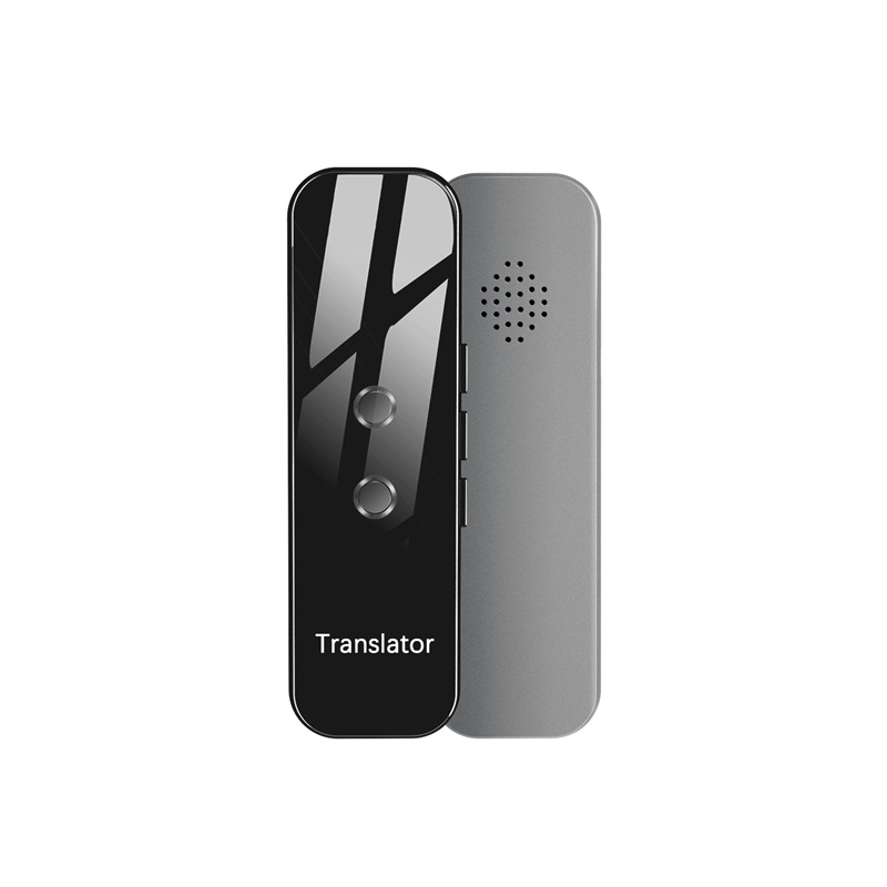 G6 Language Translator Intelligent Translation Machine Smart Multi-language Interpreter Support For Translation in More Than 70 Languages Silver grey