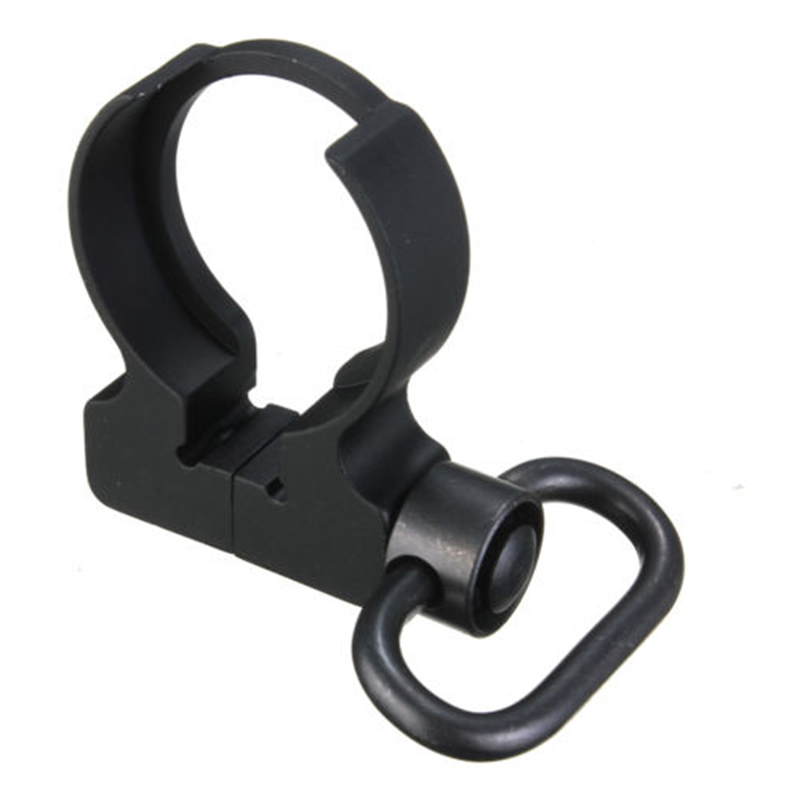 [EU Direct] Clamp-on Single Point QD Sling Swivel Adapter Tactical Button Quick Detach Sling Attachment for AR15 M4