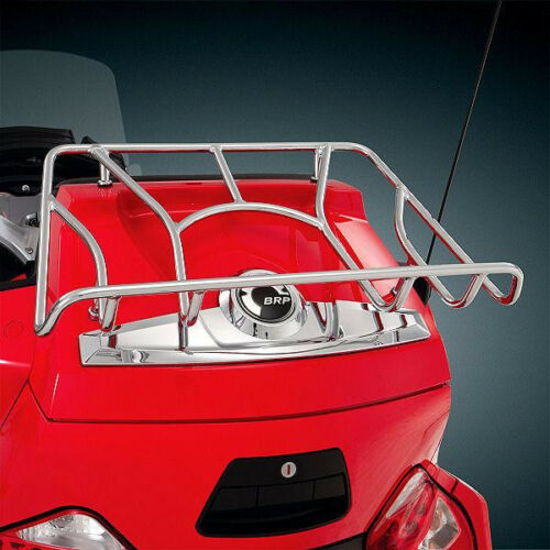 Motorcycle Travel Luggage Rack for Can Am Spyder RT / RTS / RT Ltd silver