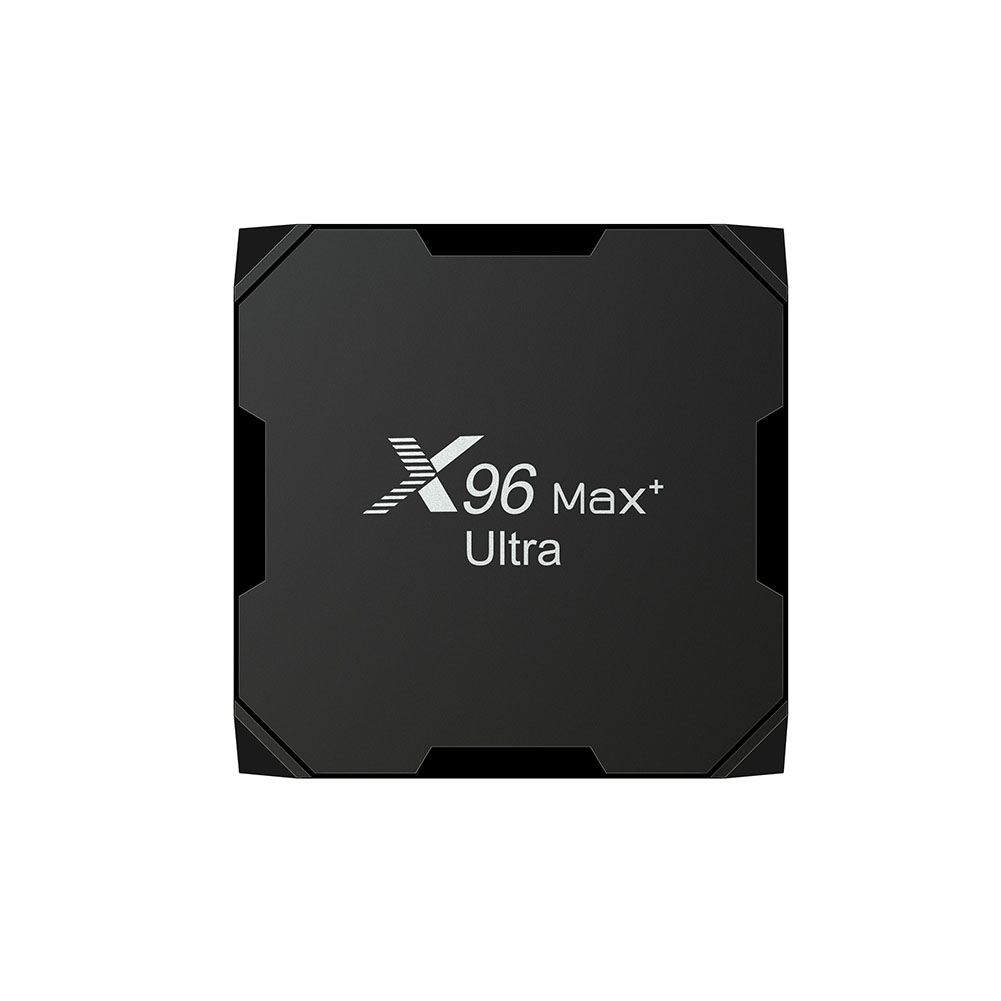 X96 Max+ Ultra Set Top Box S905x4 Compatible For Android 11 4g/64g 8k Dual Band Hd Media Player 4GB+32GB(US Plug)