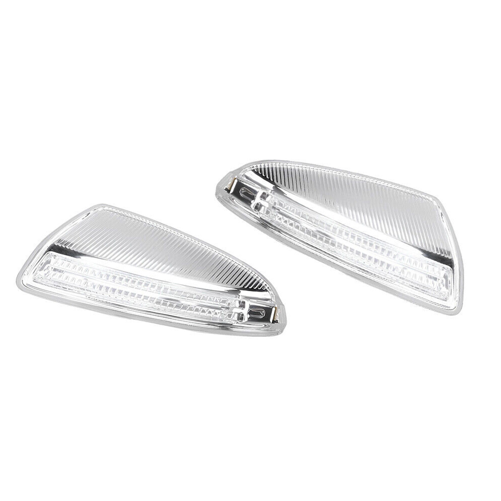 2PCS LED Side Mirror Indicator Turn Signal Lights LED Flowing Marker Lights