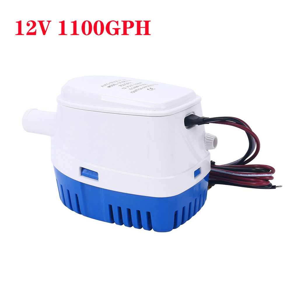 Automatic Boat Bilge Pump Stainless Steel Shaft 12v Auto Water Pressure Pumps 12V