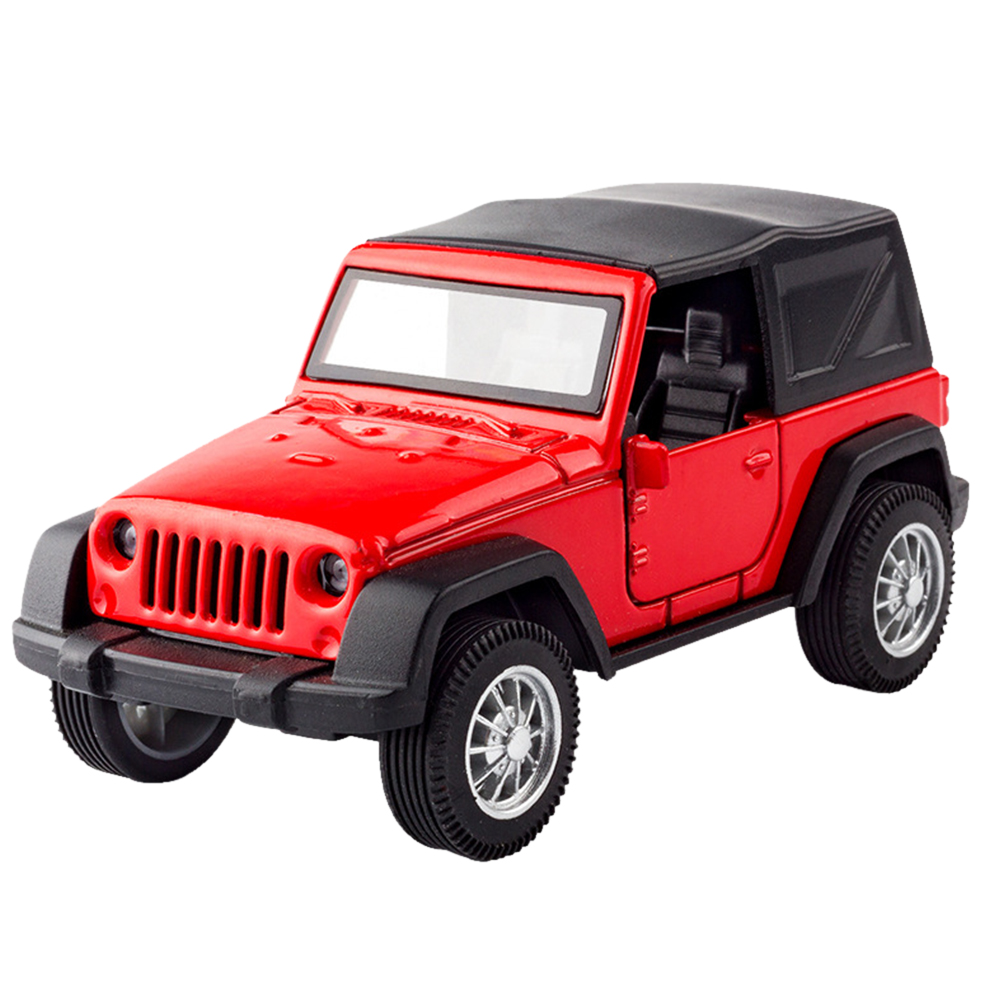 kids red jeep