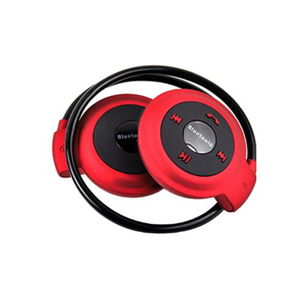 mini503 TF Card Wireless Stereo Headset Back Wear Bluetooth Sports