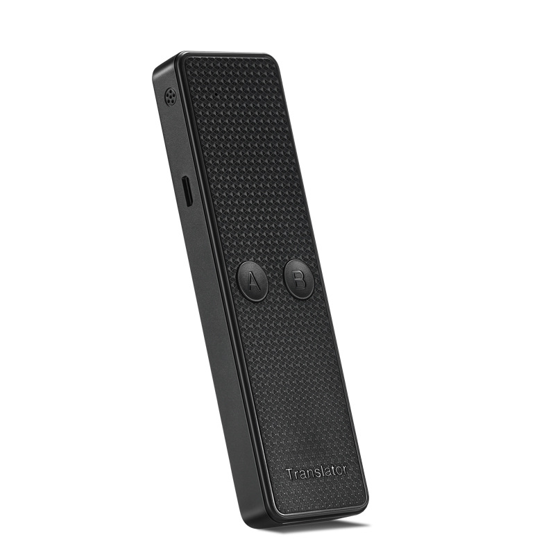 K6 Smart Translator 68 Language Mini Instant Real Time Portable Wireless Bluetooth Travel Translator black