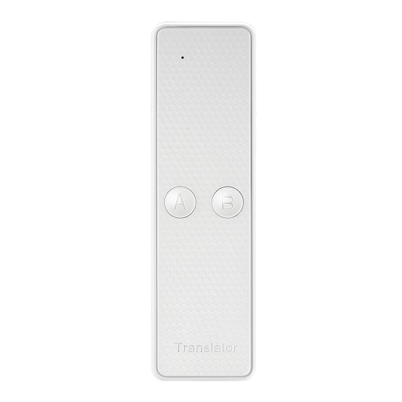 K6 Smart Translator 68 Language Mini Instant Real Time Portable Wireless Bluetooth Travel Translator white