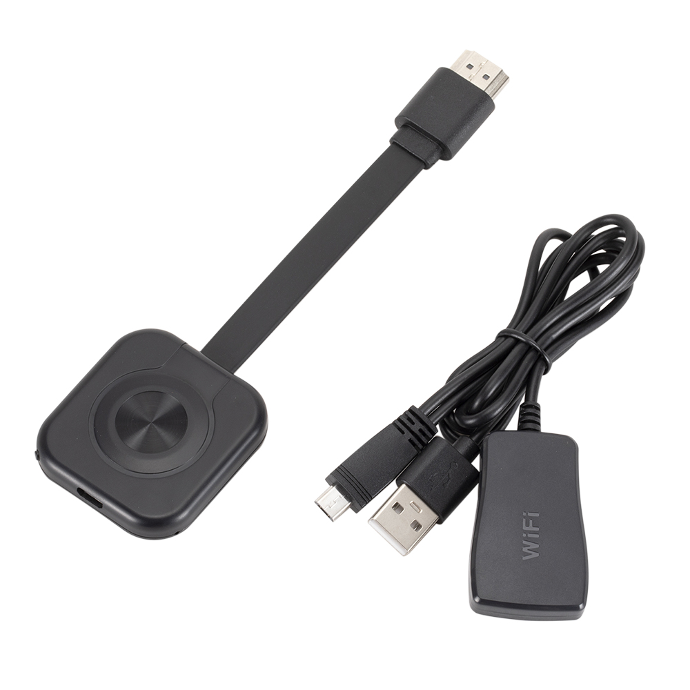 W13 Wireless High-definition Hdmi Projector Mobile Phone Wifi Screen Display Adapter Mobile Computer Projector black