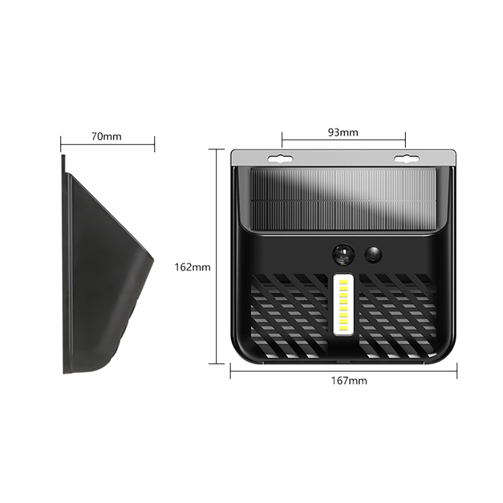 Solar Bug Zapper Outdoor, Mosquito Zapper Outdoor With 3 Modes, Solar Panel, 1200mah Battery, Intelligent Light Control Solar Mosquito Zapper Lighting mosquito killer