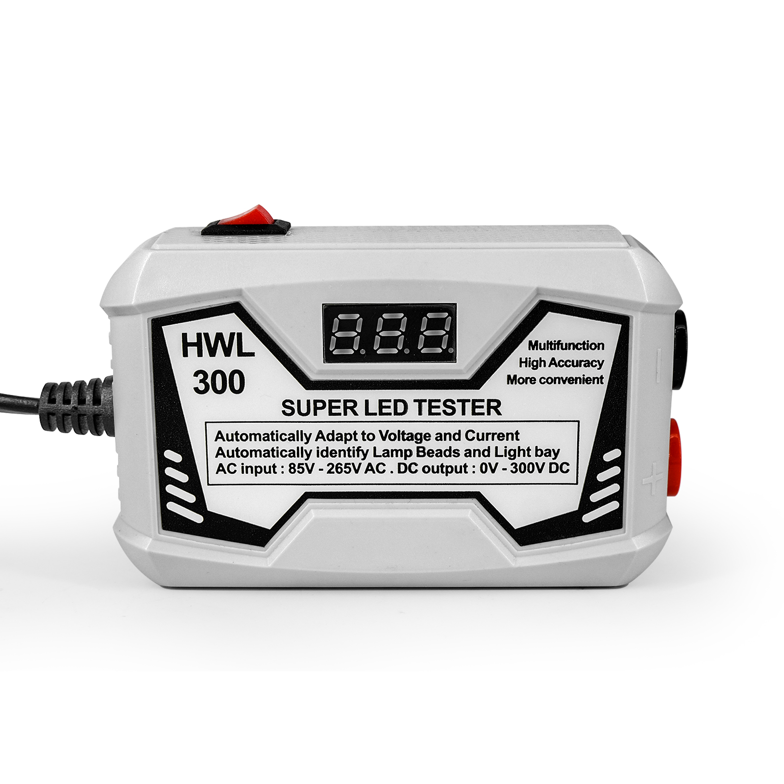 0-300v 18w Led Lamp Bead Light Strip Tester Digital Display
