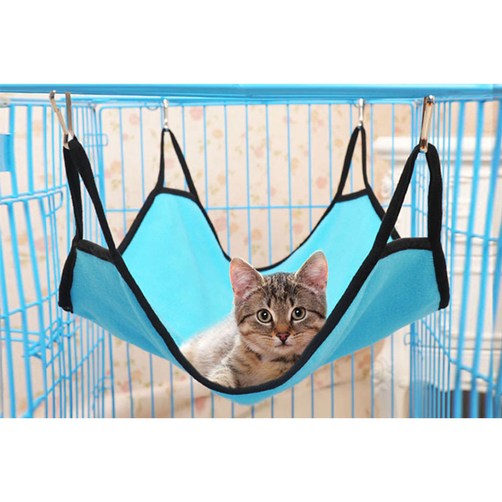 Wholesale Kitten Cat Hammock Comfortable Soft Hanging Fleece Pet Cage 