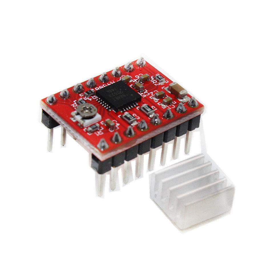 CNC Shield Board + A4988 Stepper Motor Driver for Arduino V3 Engraver 3D Printer red