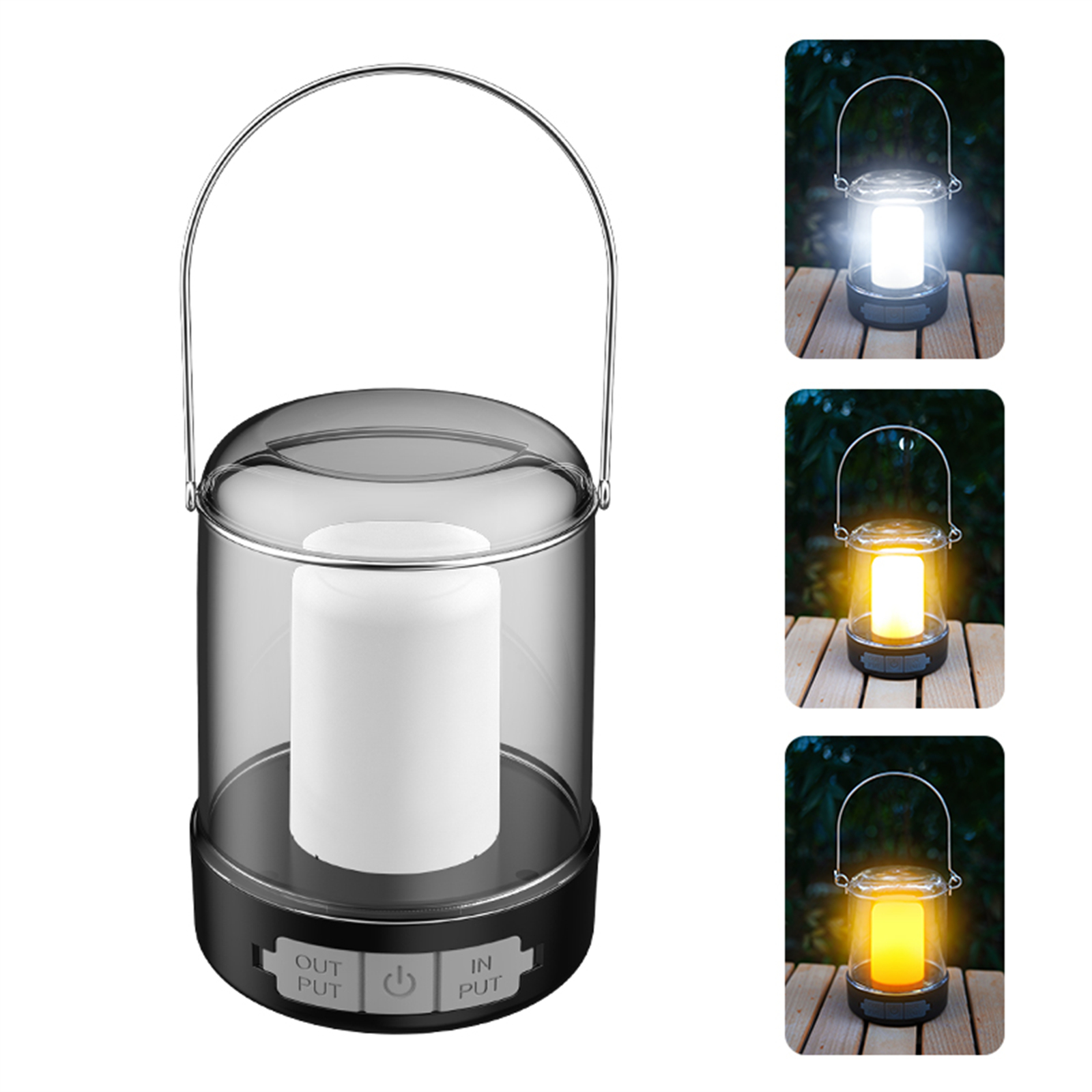Outdoor Led Camping Light Portable Type-c Charging Tent Lights Camping Lantern