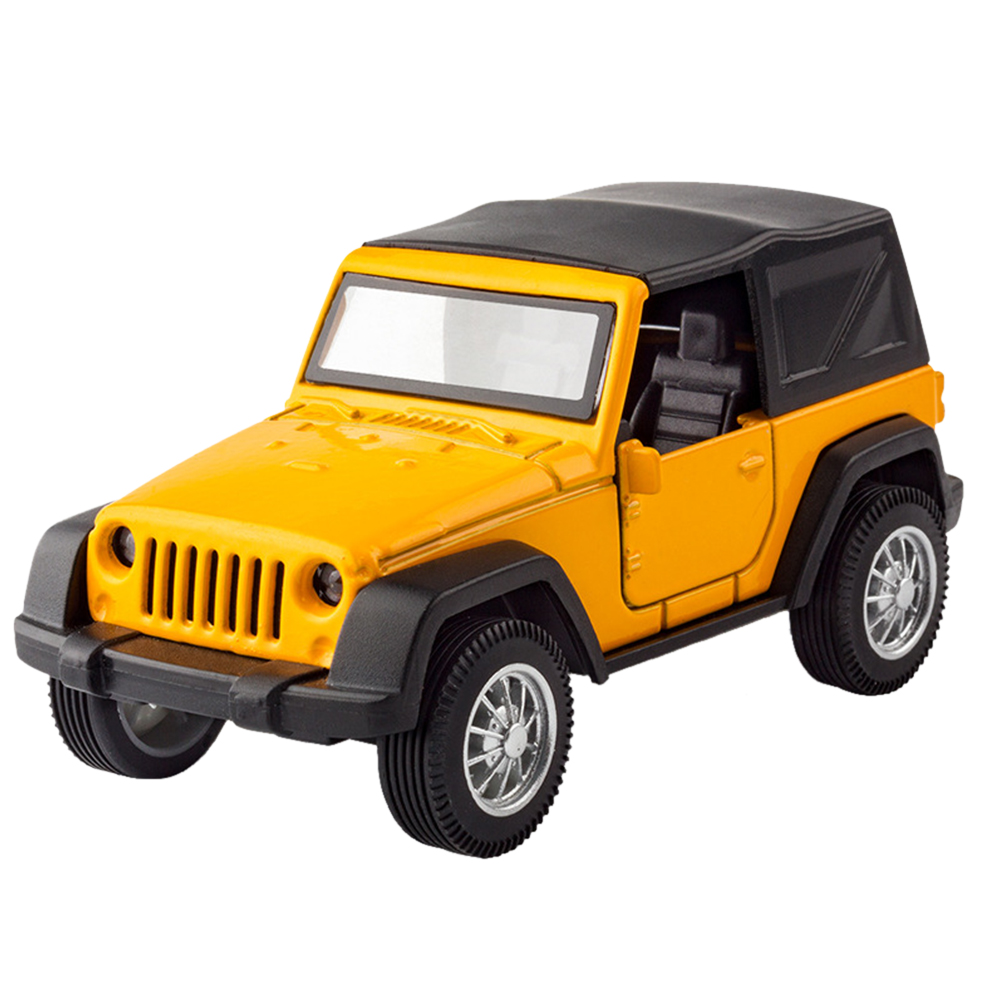 yellow kids jeep