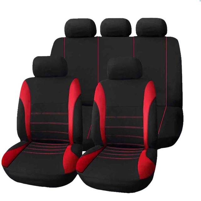 4pcs/set Car seat Cover Protector Seat Comfortable Dustproof Headrest Front Seat Covers
