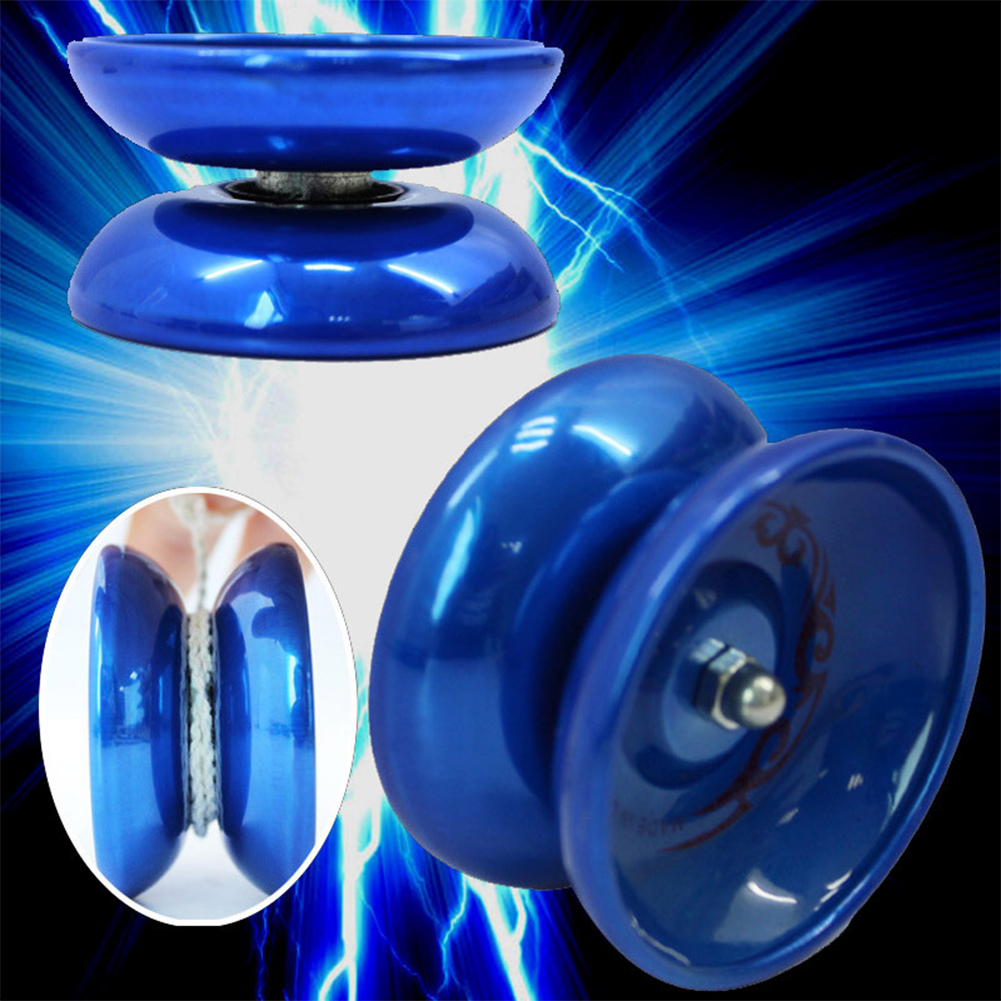 US Cool Aluminum Alloy Yoyo Professional YoYo Ball Bearing String Trick Kids Toys Random Color