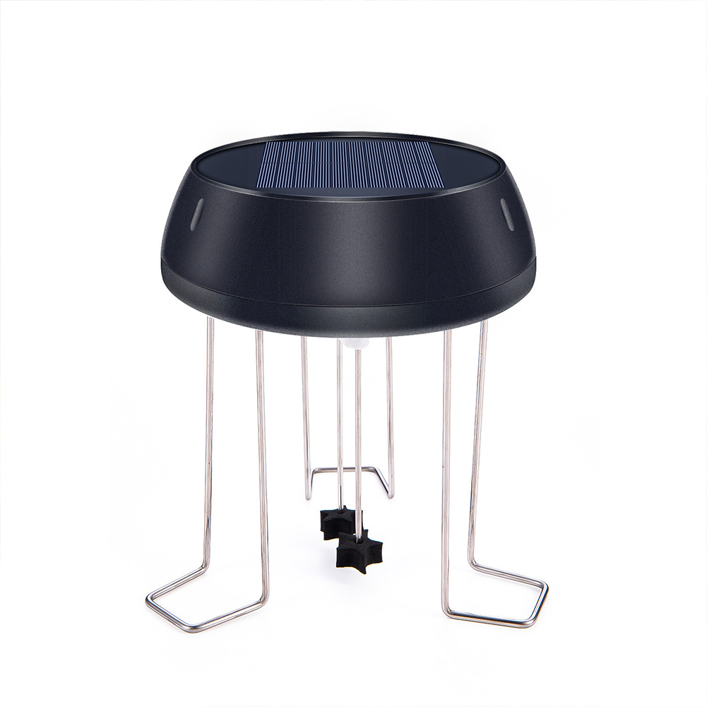 Solar Water Wiggler Water Agitator For Bird Baths Water Wiggler Bubbler Solar Powered Water Agitator Durable Bird Bath Water Mixer For Garden Pond Decoration black Solar water Mixer (no battery)