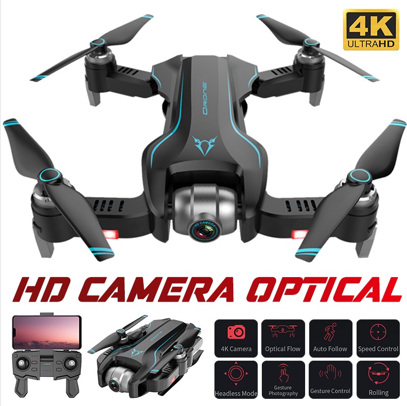 Drone Profissional 4K/1080P Quadrocopter with camera RC Helicopter Altitude Holding Headless Mode FPV toys for Adults Kids 1080P 1 battery