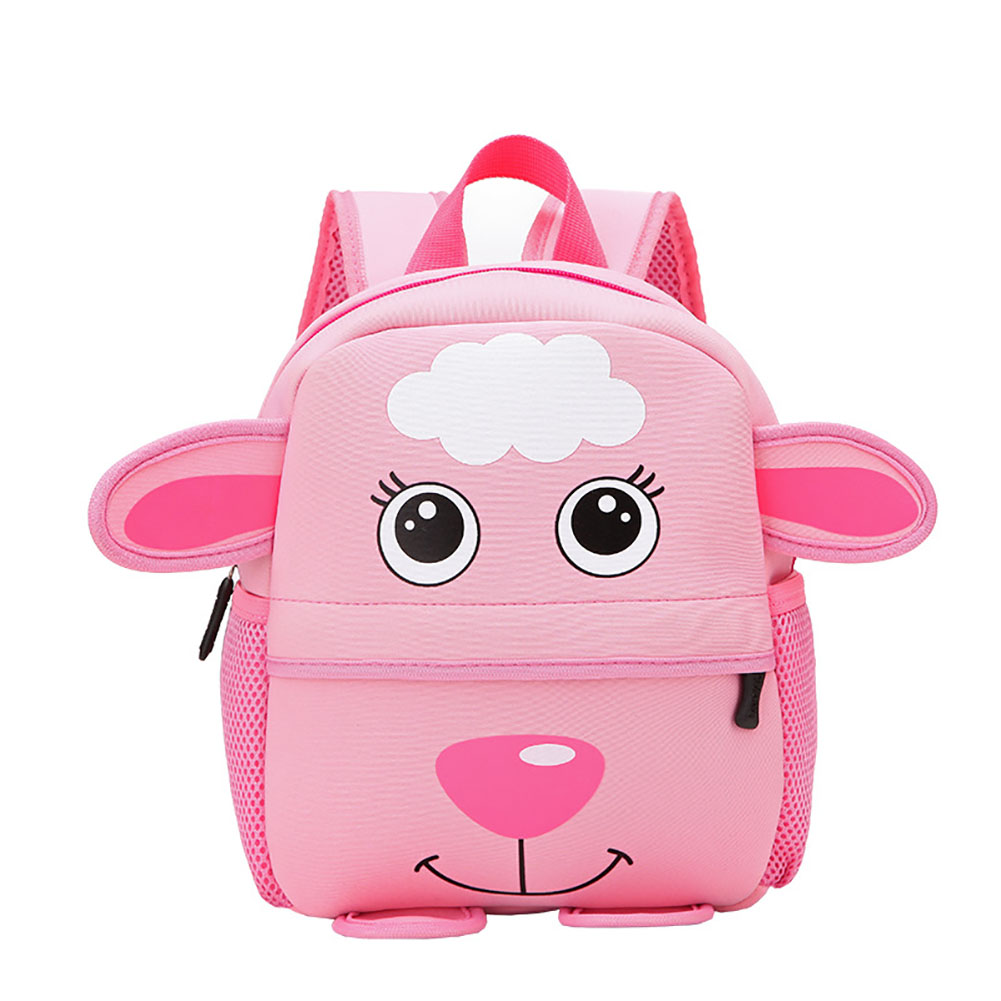 Kids Toddler Backpack Cartoon Animal Cute Neoprene School Bag For Kindergarten Preschool Boys Girls Gifts goat