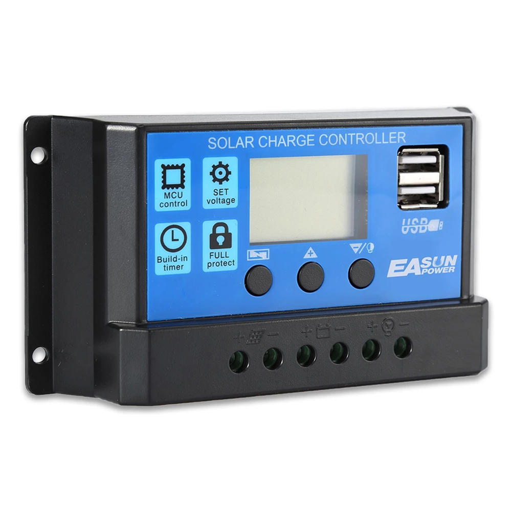Solar Charge Controller 10a/20a/30a Charge And Discharge Photovoltaic Intelligent System Regulator YJSS-30A