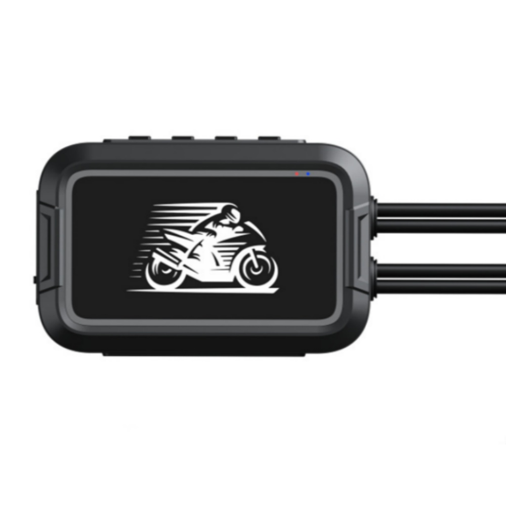 Motorcycle Dash Cam 150° Wide Angle, HD 1080P Front and Rear Camera Driving Recorder