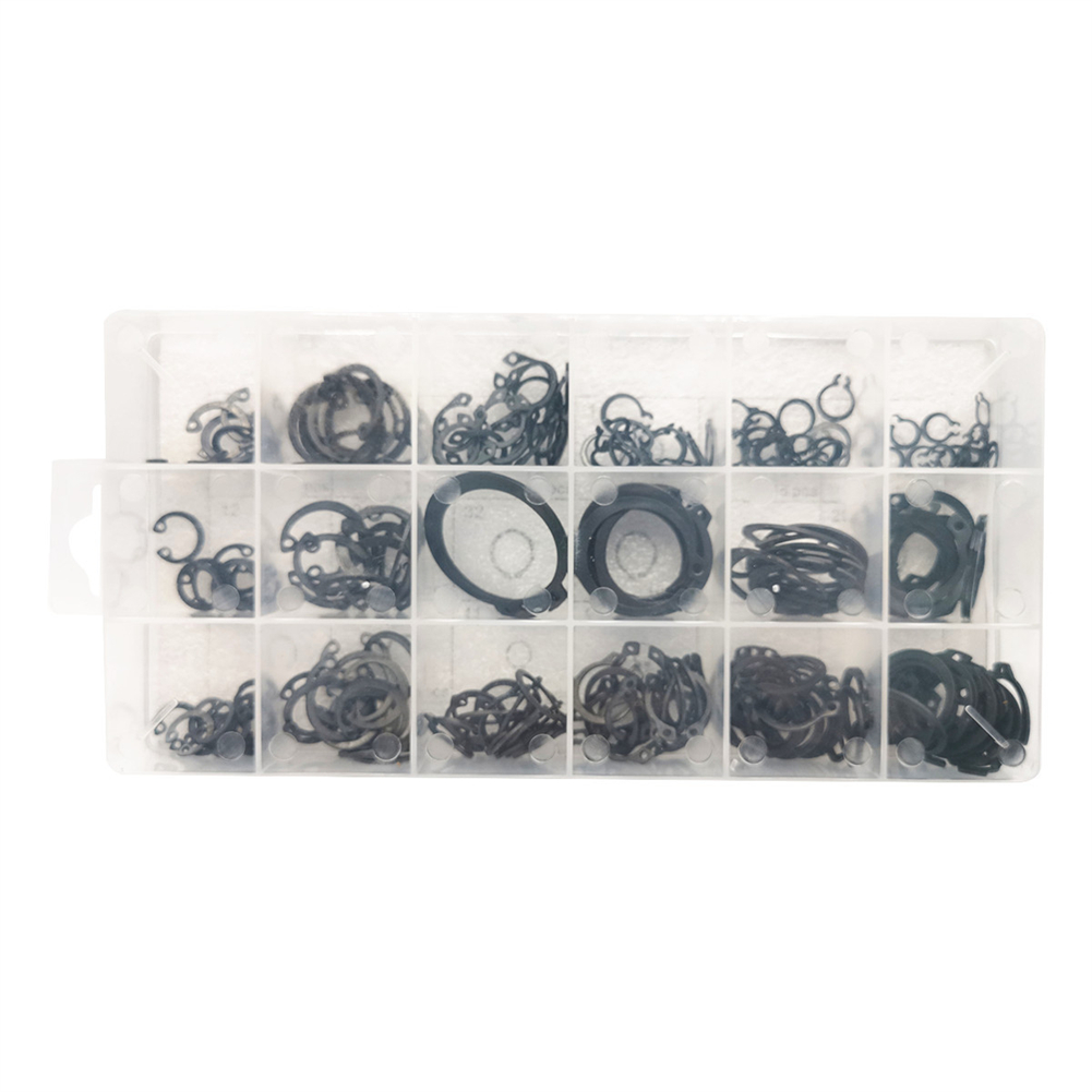 225pcs Retaining Circlips Cclip Assortment Kit 6mm32mm Manganese Steel Retaining Snap Ring