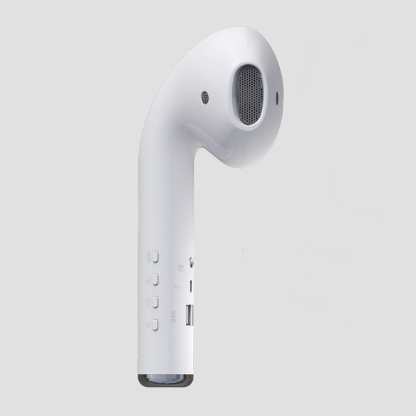 Giant Headset Speaker Wireless Bluetooth Earphone Speaker Portable Outdoor 3D Stereo Music Loudspeaker white_2