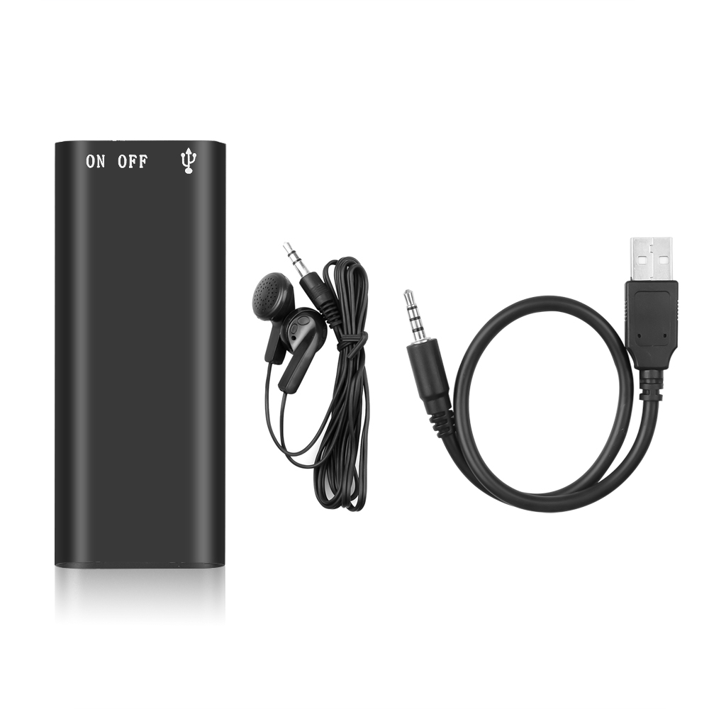 Mini USB Pen Voice Digital Audio Recorder With 192Kbps Recording MP3 Player 3 In 1 Large Memory Storage Audio Recorder 8GB