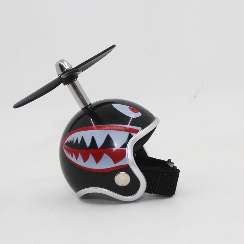 ID Motorcycle Helmets Keyring + Bamboo Dragonfly Safety Helmet Car Keychain Chain Gift  #14