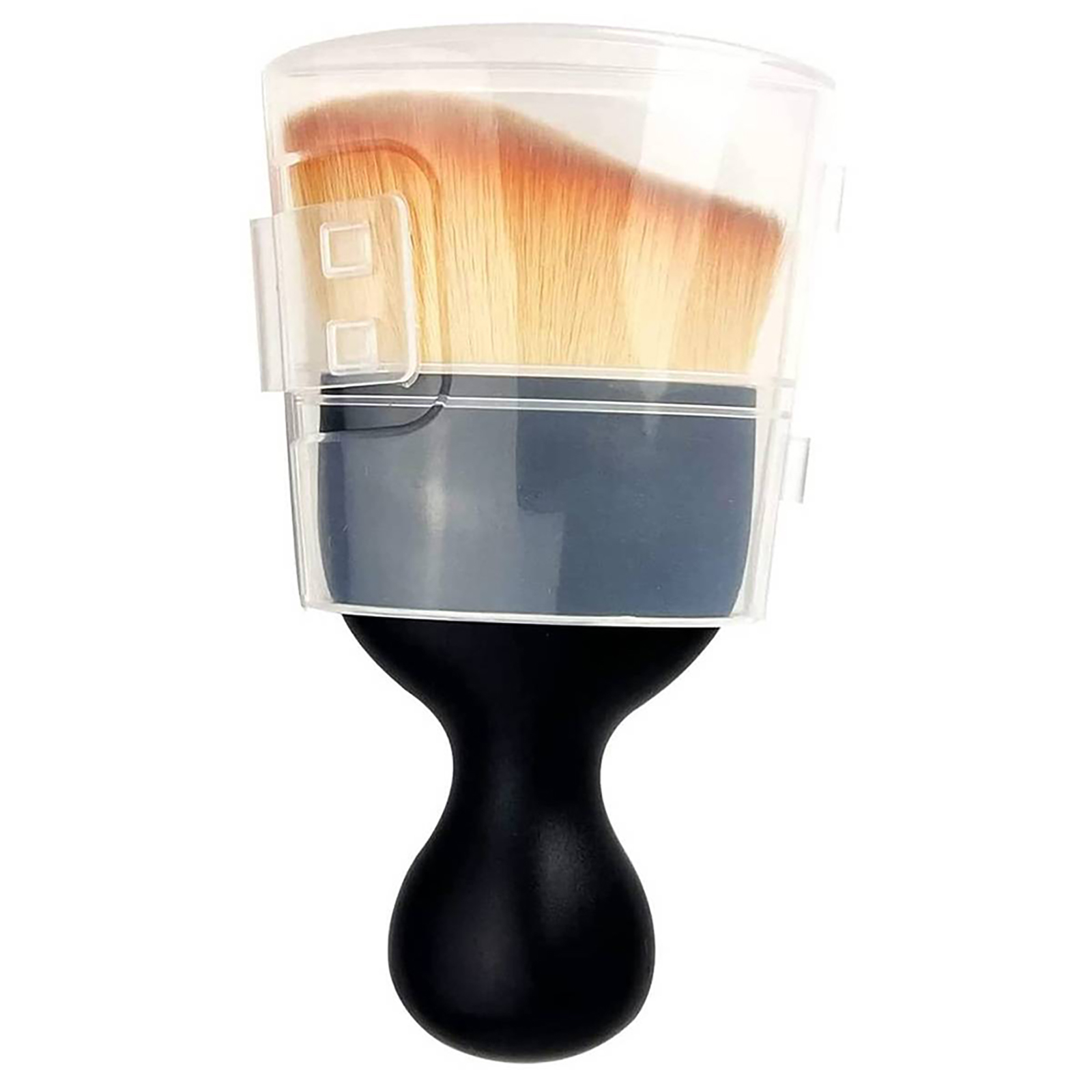 Car Detailing Brushes Auto Interior Soft Hair Brush Curved Design Dust Clean Brushes Collectors