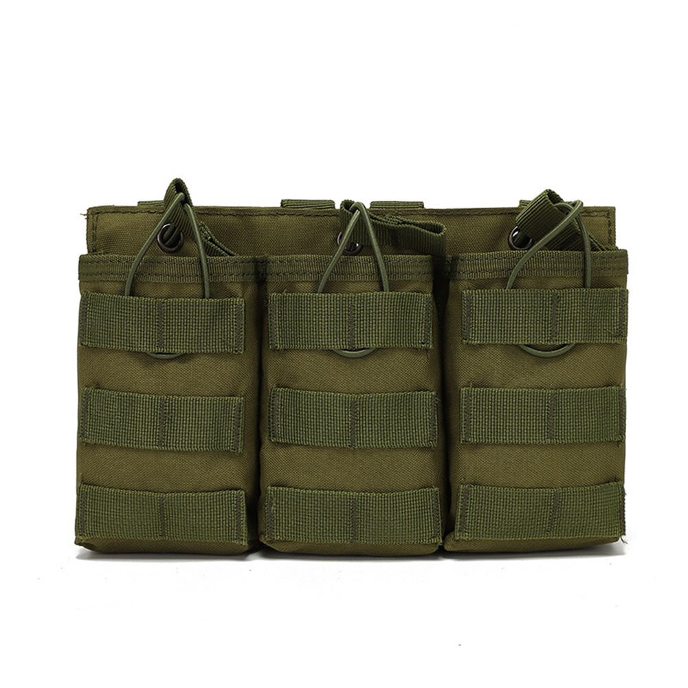 Outdoor  Bag Utility Waist  Pack Pouch Oxford Cloth Vest With Storage Pocket For Outdoor Hiking ArmyGreen_One size